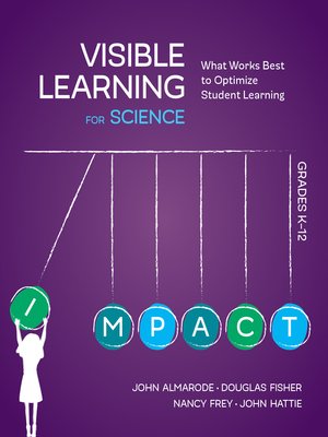 cover image of Visible Learning for Science, Grades K-12